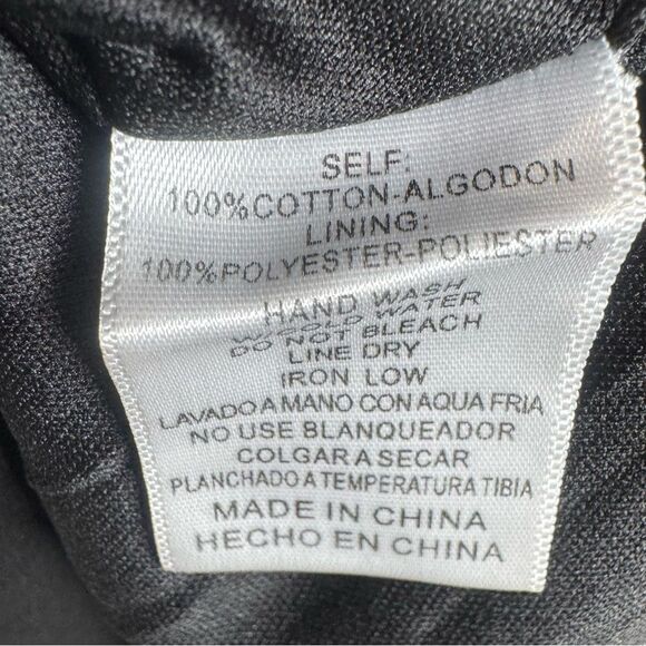 Gingham square neck backless sundress size large - Picture 6 of 7